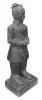 Product image 3 of the product “Chinese warrior, standing, 120 cm height, cast stone, handcrafted & coloured 120 cm”